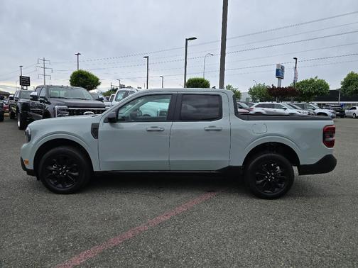 Azure Gray Metallic 2024 Ford Maverick Lariat