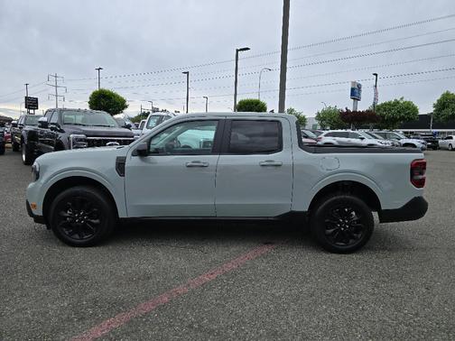 Azure Gray Metallic 2024 Ford Maverick Lariat