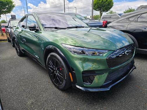 Green 2025 Ford Mustang Mach-E Premium