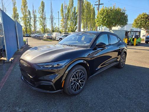 Shadow Black 2025 Ford Mustang Mach-E Premium