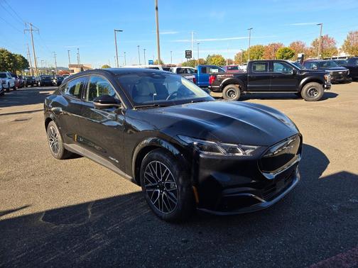 Shadow Black 2025 Ford Mustang Mach-E Premium