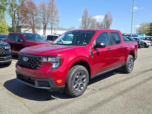 Ruby Red Tinted Clearcoat Metallic 2026 Ford Maverick XLT