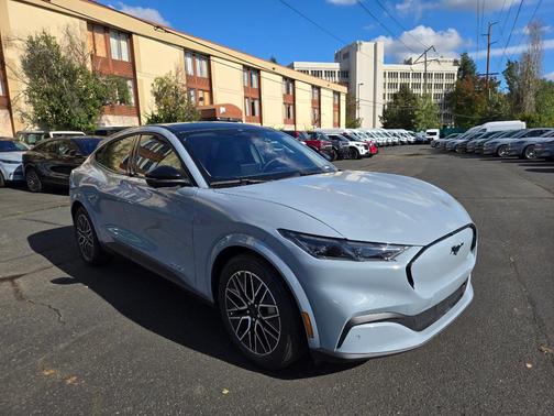 Glacier Gray Metallic 2025 Ford Mustang Mach-E Premium
