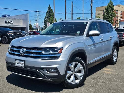 Reflex Silver Metallic 2018 Volkswagen Atlas 3.6L SEL