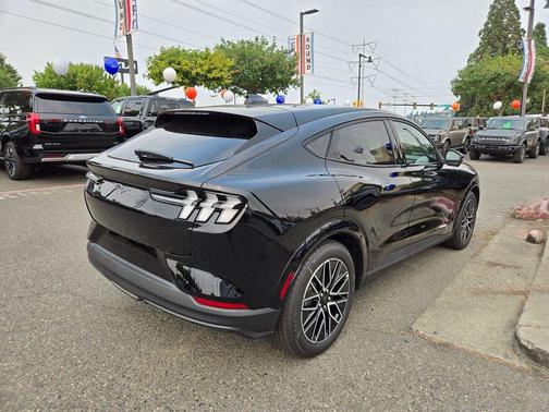 Shadow Black 2025 Ford Mustang Mach-E Premium