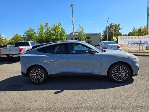 Glacier Gray Metallic 2025 Ford Mustang Mach-E Premium