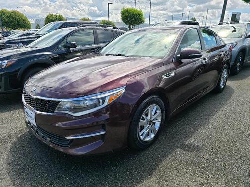 Sangria Red 2018 Kia Optima LX