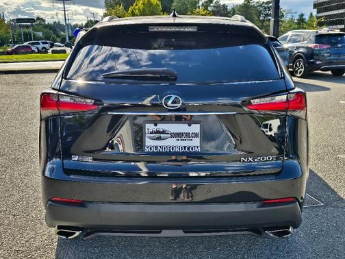 Black 2017 Lexus NX 200t F Sport