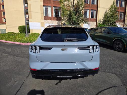 Glacier Gray Metallic 2025 Ford Mustang Mach-E GT