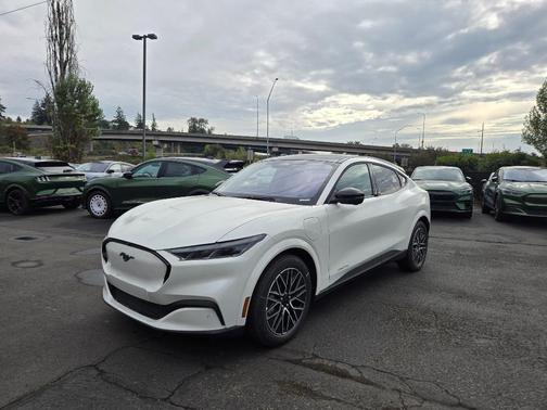 Star White 2025 Ford Mustang Mach-E Premium