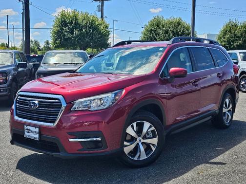 Crimson Red Pearl 2019 Subaru Ascent Premium 8-Passenger