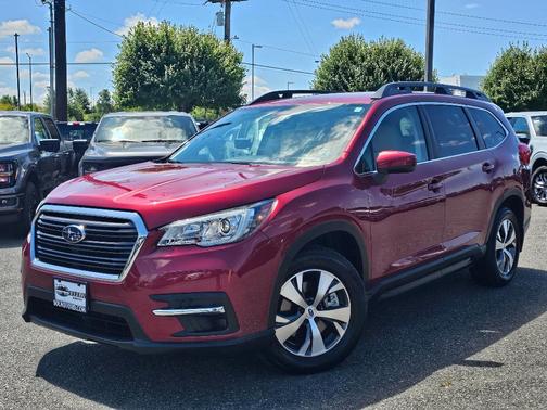 Crimson Red Pearl 2019 Subaru Ascent Premium 8-Passenger