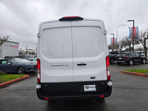 Oxford White 2025 Ford Transit-250 148 WB Medium Roof Cargo