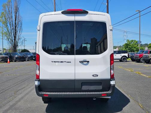 Oxford White 2026 Ford Transit-250 148 WB Medium Roof Cargo