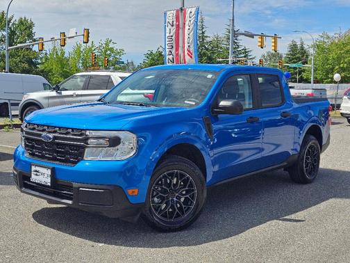Blue 2022 Ford Maverick