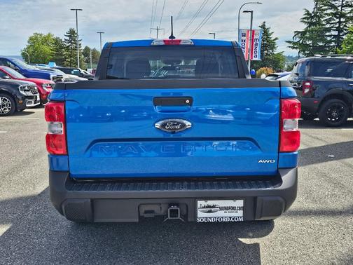 Blue 2022 Ford Maverick