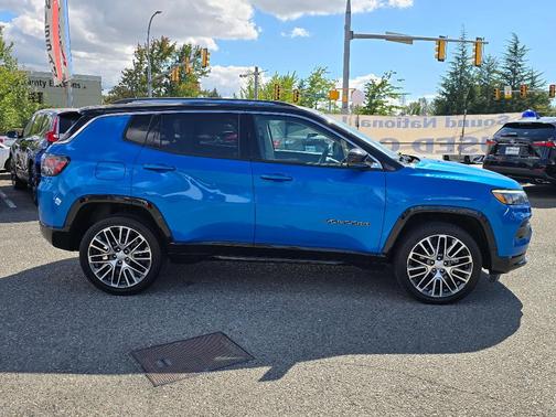 Laser Blue Pearl 2022 Jeep Compass Limited