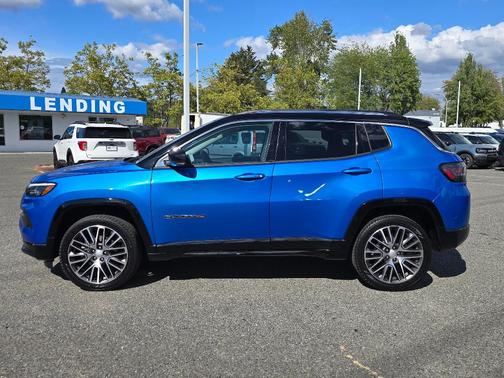 Laser Blue Pearl 2022 Jeep Compass Limited