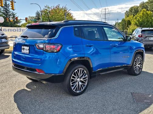 Laser Blue Pearl 2022 Jeep Compass Limited
