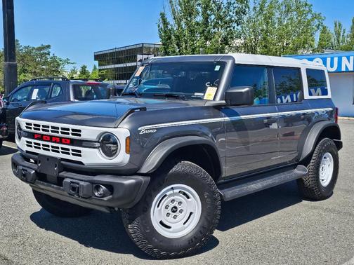 Gray 2025 Ford Bronco Heritage Edition