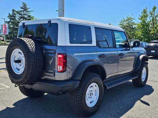 Gray 2025 Ford Bronco Heritage Edition