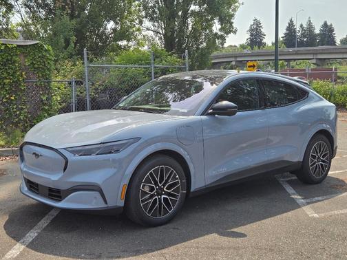 Glacier Gray Metallic 2025 Ford Mustang Mach-E Premium