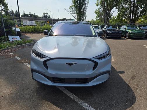 Glacier Gray Metallic 2025 Ford Mustang Mach-E Premium