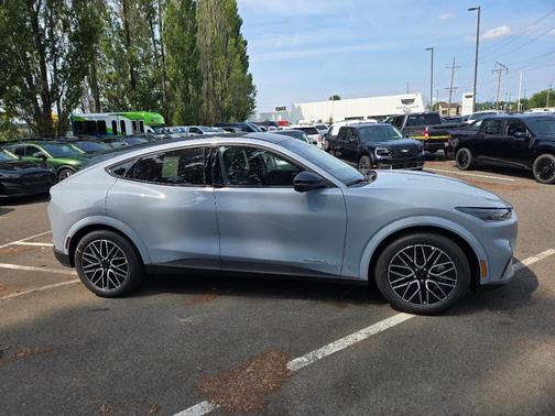 Glacier Gray Metallic 2025 Ford Mustang Mach-E Premium