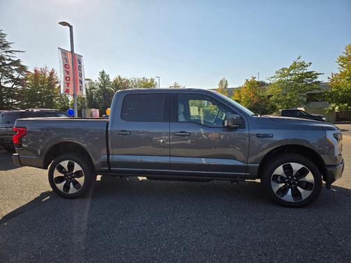 Carbonized Gray Metallic 2025 Ford F-150 Lightning Platinum