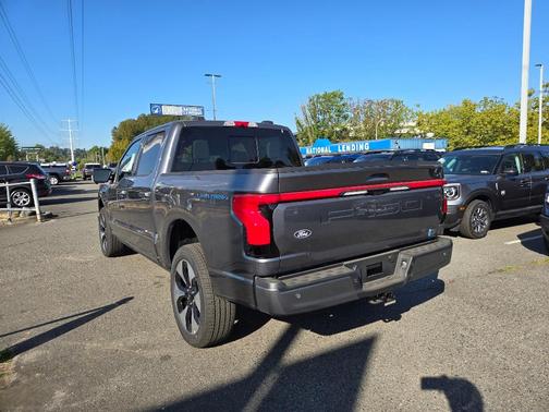 Carbonized Gray Metallic 2025 Ford F-150 Lightning Platinum