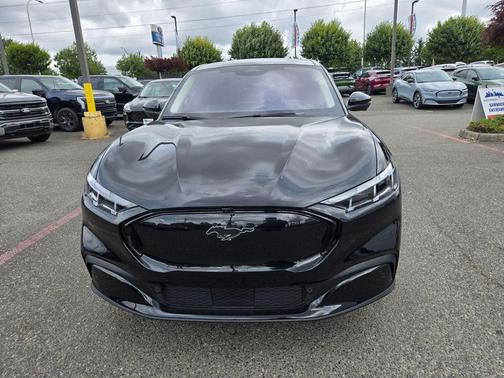 Shadow Black 2025 Ford Mustang Mach-E Premium