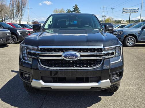 Shadow Black 2026 Ford Ranger Lariat