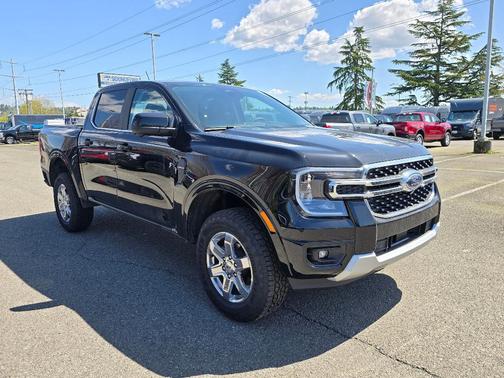 Shadow Black 2026 Ford Ranger Lariat