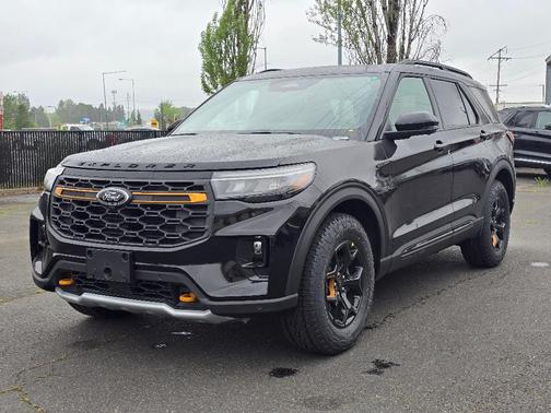 Agate Black Metallic 2026 Ford Explorer Tremor