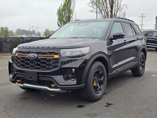 Agate Black Metallic 2026 Ford Explorer Tremor
