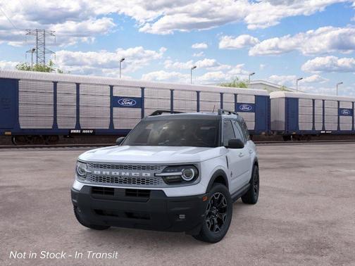 Space White Metallic 2026 Ford Bronco Sport Outer Banks
