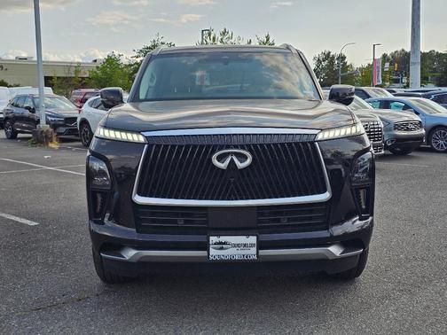 Black Obsidian 2025 INFINITI QX80 PURE