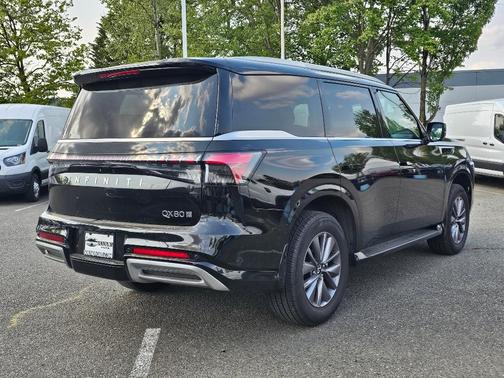 Black Obsidian 2025 INFINITI QX80 PURE