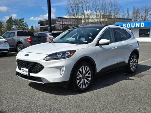 Star White 2020 Ford Escape Titanium