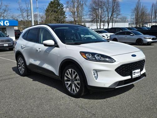 Star White 2020 Ford Escape Titanium