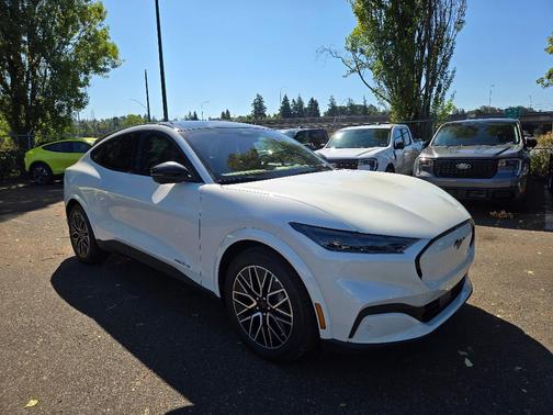 Star White 2025 Ford Mustang Mach-E Premium