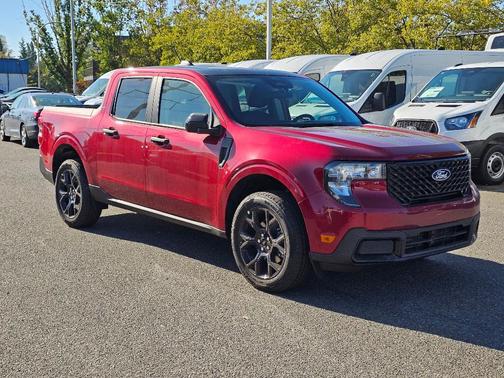 Ruby Red Tinted Clearcoat Metallic 2026 Ford Maverick XLT