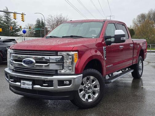 Ruby Red Metallic Tinted Clearcoat 2017 Ford F-350 Lariat Super Duty