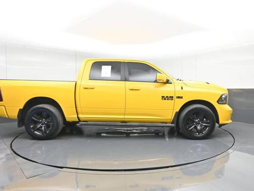 Yellow 2016 RAM 1500 Sport
