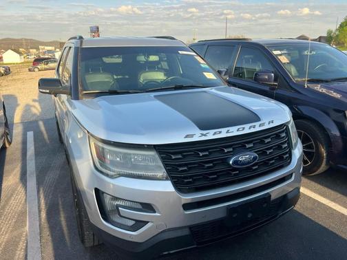 Silver 2016 Ford Explorer Sport