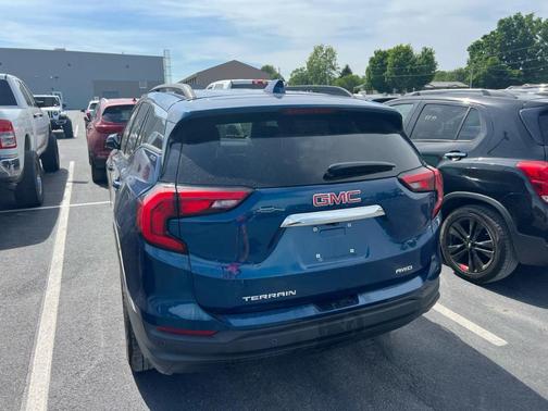 Blue 2019 GMC Terrain SLE