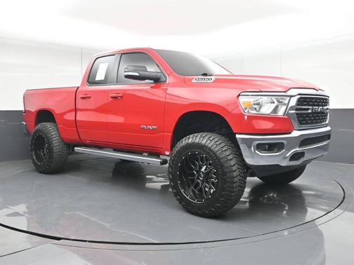 Red 2022 RAM 1500 Big Horn