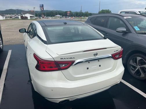 Pearl White 2016 Nissan Maxima 3.5 Platinum