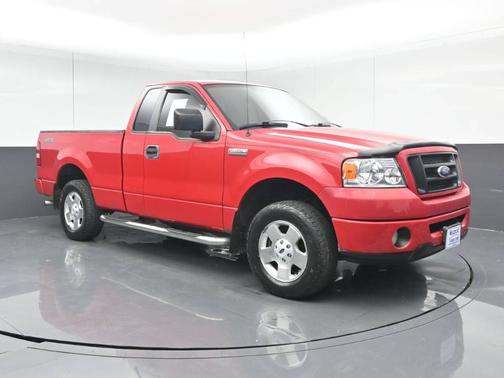 Red 2007 Ford F-150 STX