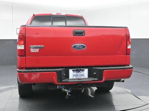 Red 2007 Ford F-150 STX